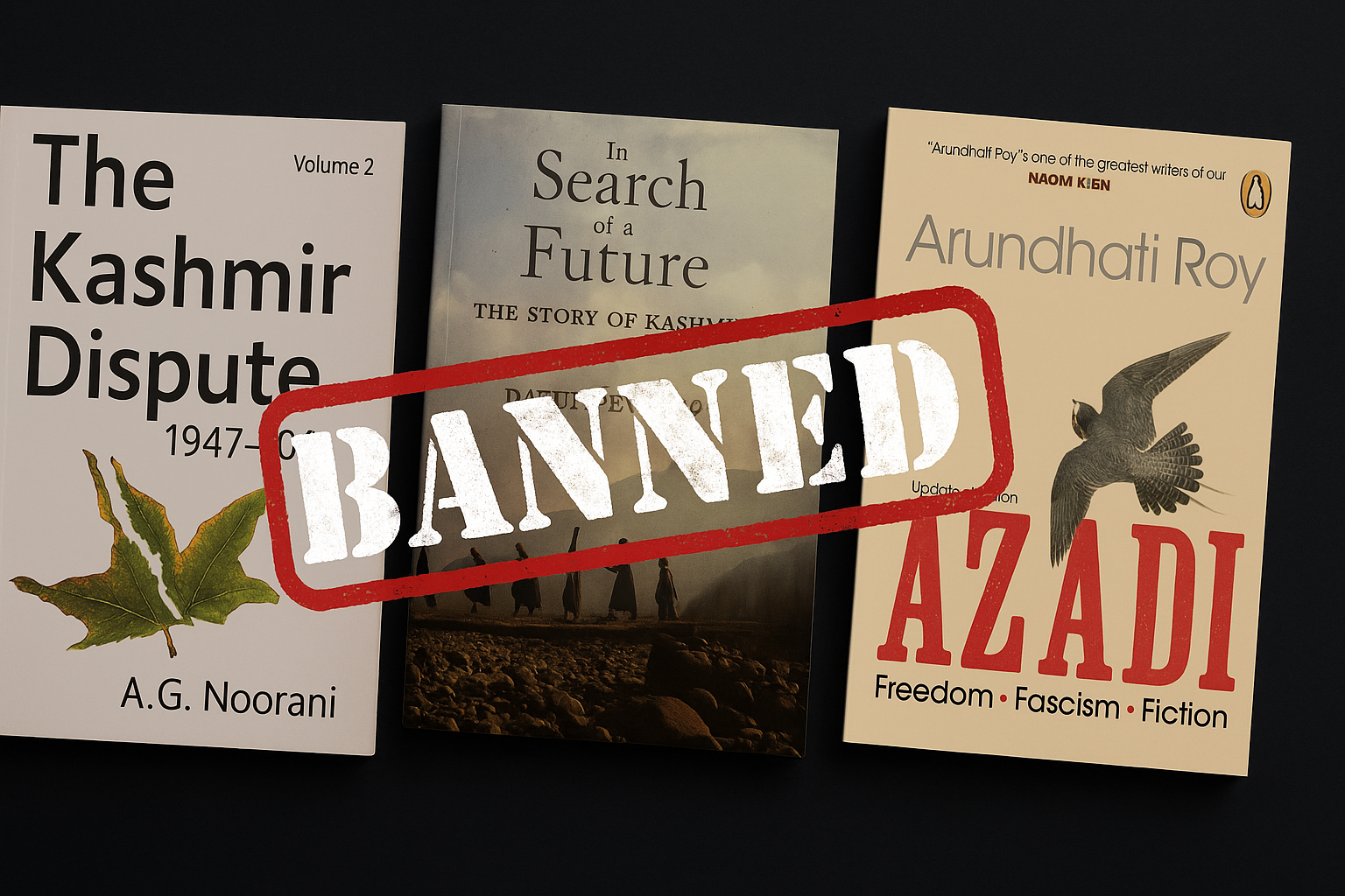 Books banned in Kashmir