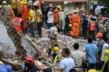 Delhi building collapse
