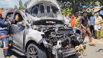CAR FIRE