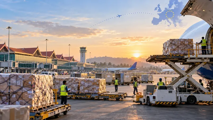 CARGO EXPORTING AI IMAGE