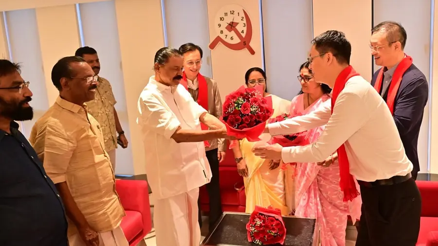 CCP delegation at akg centre