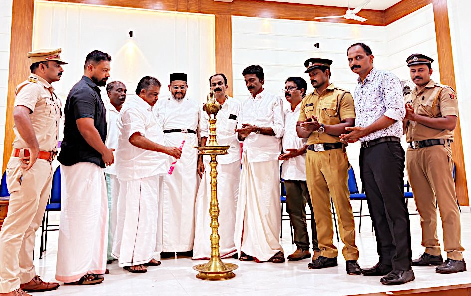 ലഹരി വിരുദ്ധ സമ്മേളനം സജി ചെറിയാൻ എംഎൽഎ ഉദ്ഘാടനംചെയ്യുന്നു