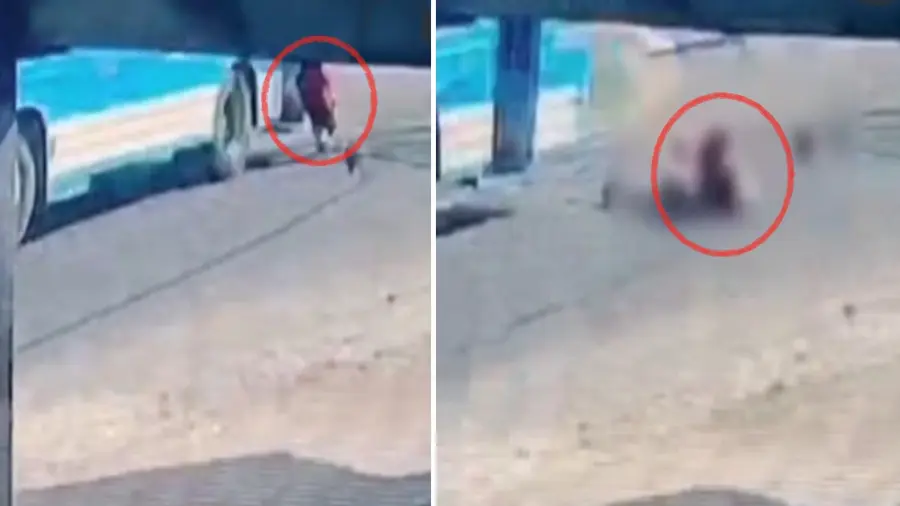 CHAVAKKAD PREGNENT LADY BUS ACCIDENT