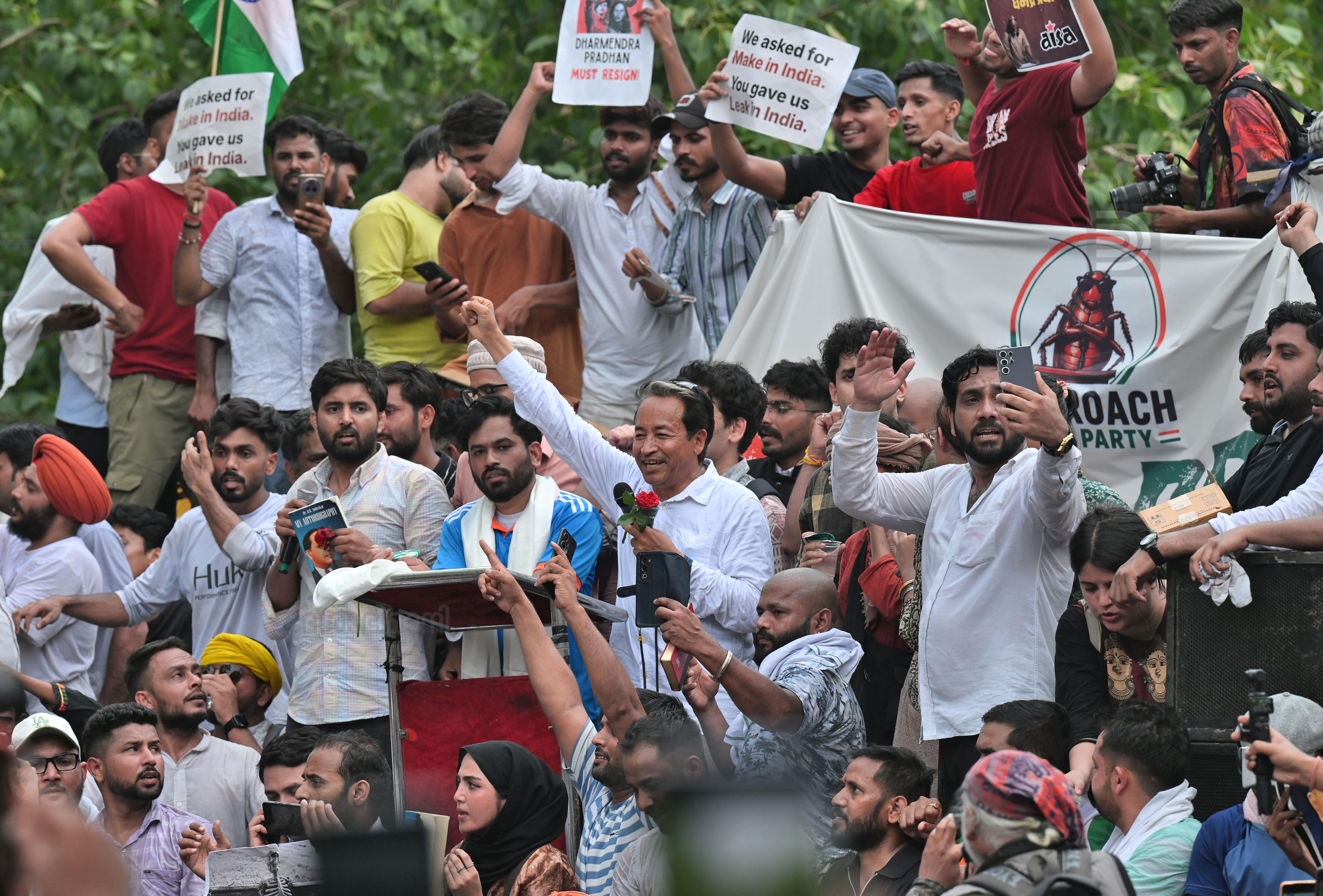 CJP Jantar Mantar Protest
