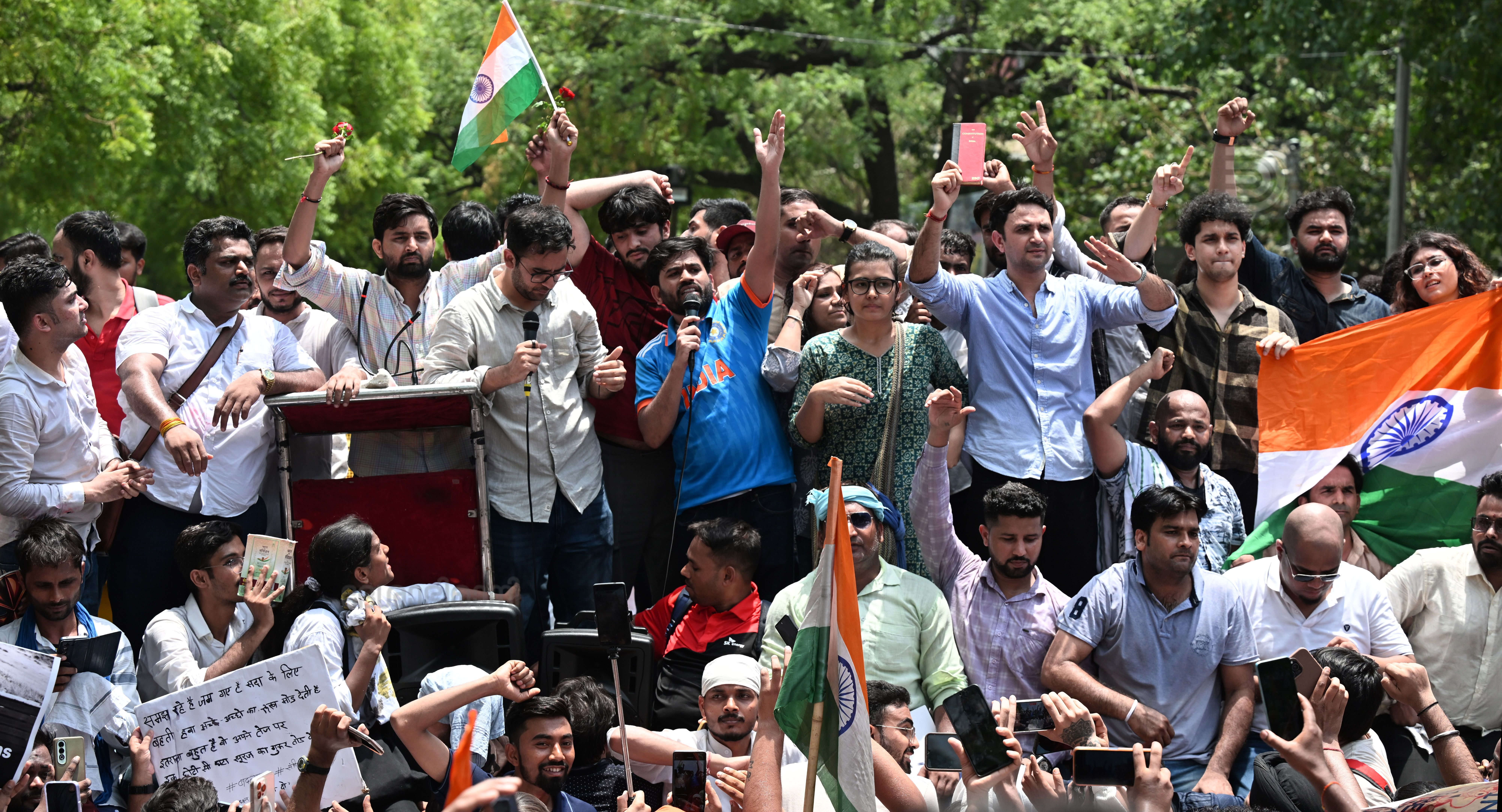 CJP Jantar Mantar Protest