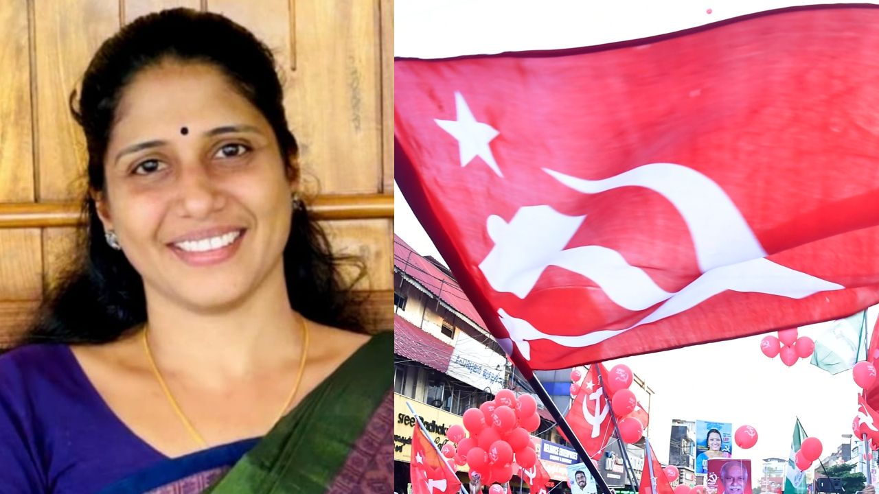 C K Sabitha Pullur Periya panchayat president