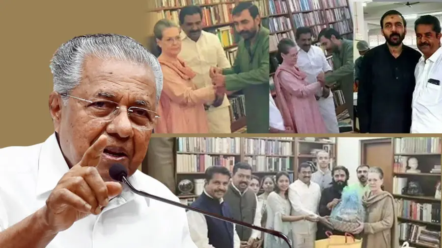 CM Pinarayi Questions Congress over Accused’s Photos with Sonia Gandhi in Sabarimala Gold Case