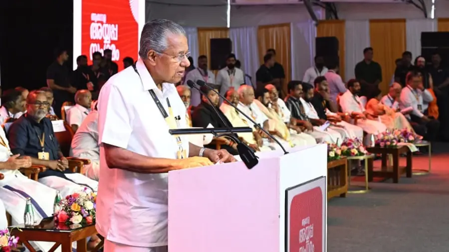 CM Pinarayi Vijayan at Aagola Ayyappa Samgamam