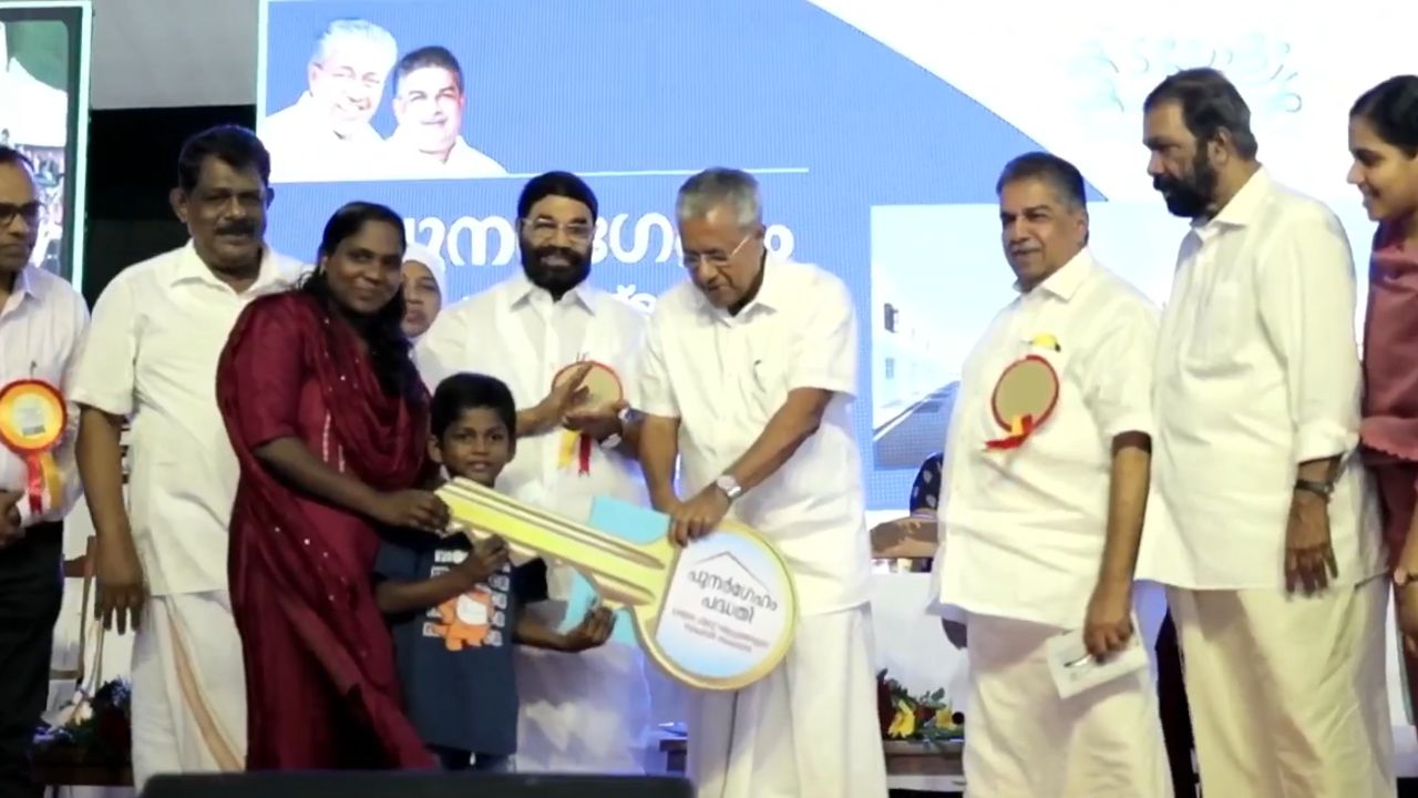 CM handed over Muttathara flats