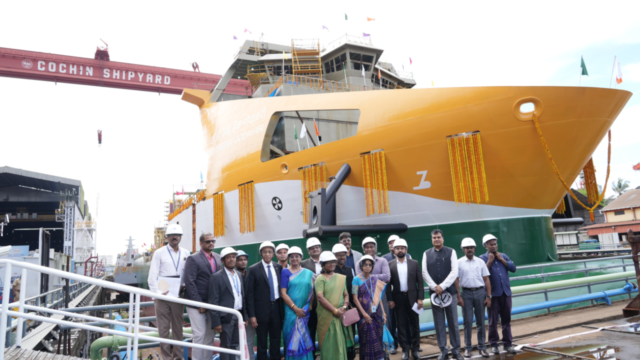 COCHIN SHIPYARD NEW SHIP
