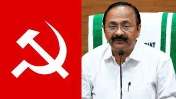 CPIM Flag V D Satheesan