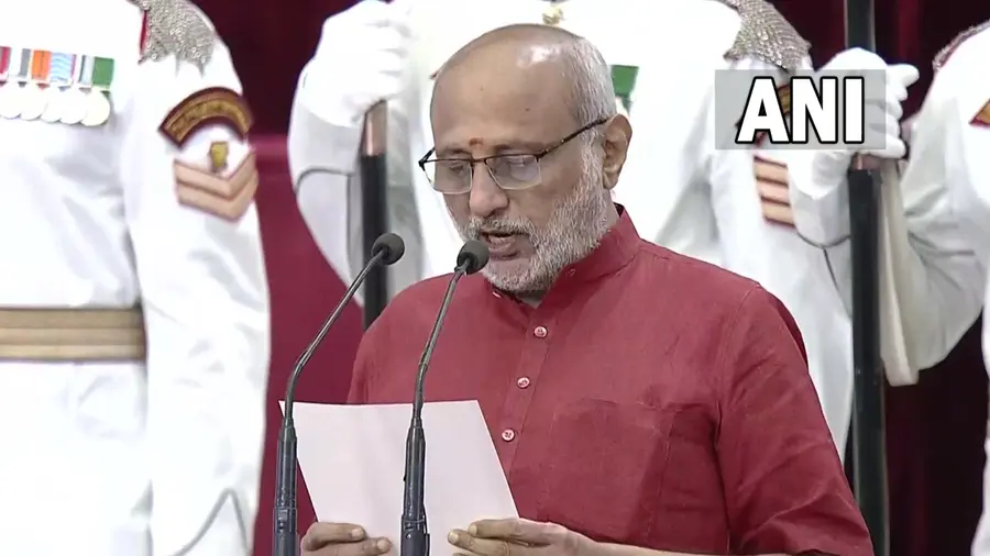 CP Radhakrishnan takes oath