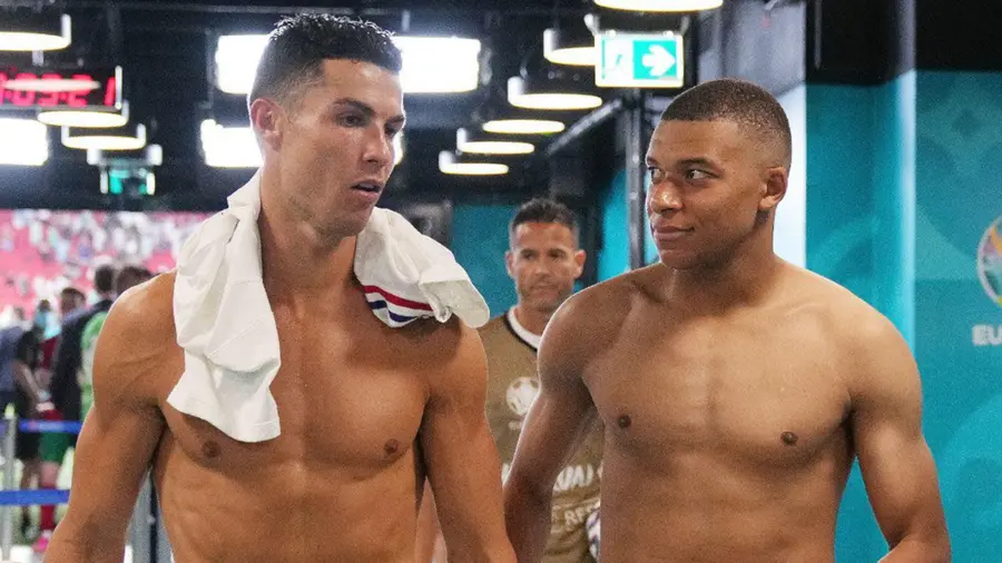 Ronaldo and Mbappe