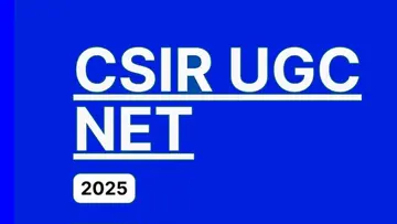 CSIR UGC NET