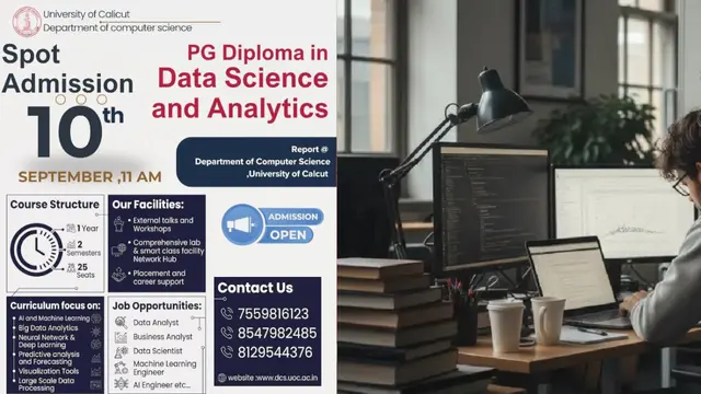Calicut University data science course