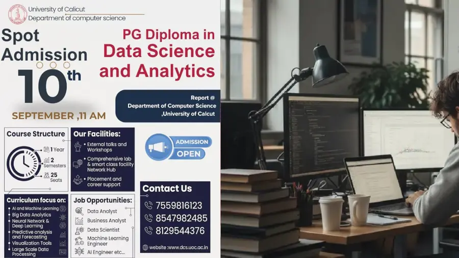 Calicut University data science course