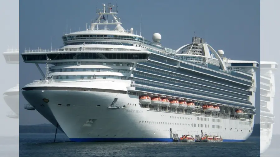 Caribbean Princess cruise-Cruise Mapper