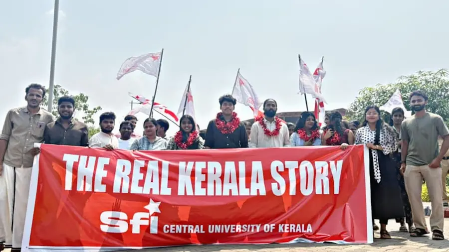 Central University of Kerala SFI Victory