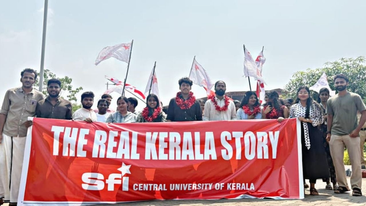 Central University of Kerala SFI Victory