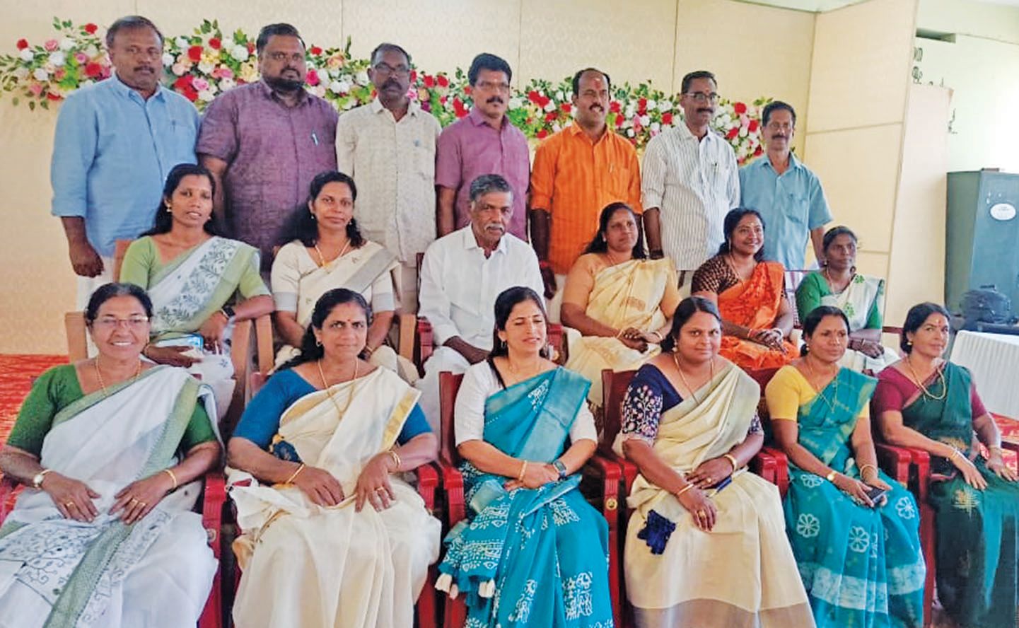 മുളക്കുഴ പഞ്ചായത്ത് ഭരണസമിതി സത്യ പ്രതിജ്ഞ യ്ക്കു ശേഷം
