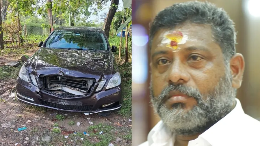 Cheranalloor Accident jayabalakrishnan Benz car