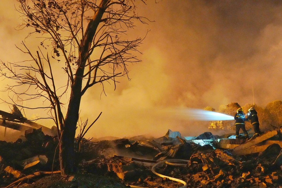 China explosion