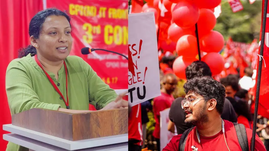 Chitra Banu and Suhas Adiga