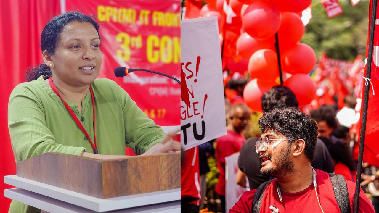 Chitra Banu and Suhas Adiga