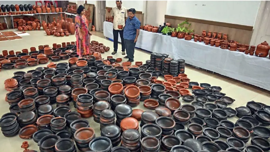 Pottery exhibition