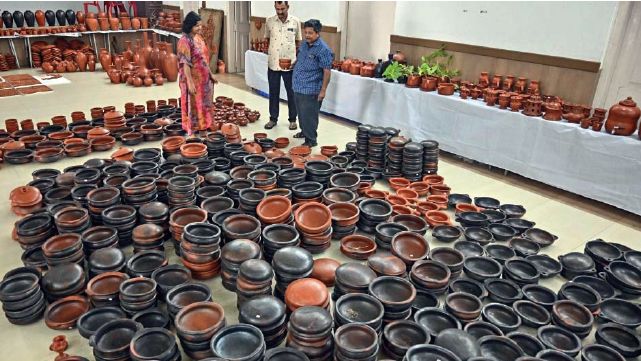 Pottery exhibition