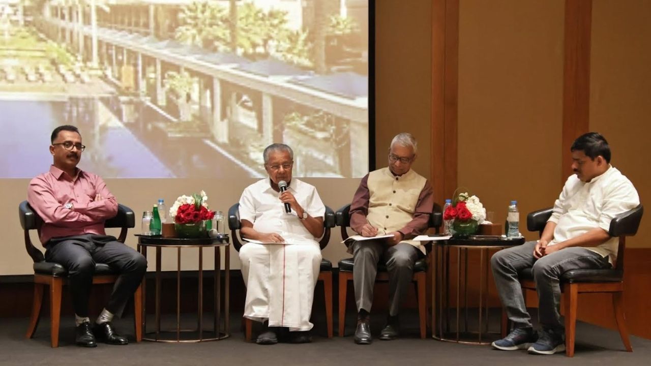 Cm Pinarayi vijayan kuwait meeting