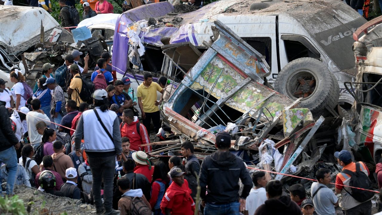Colombia bus blast