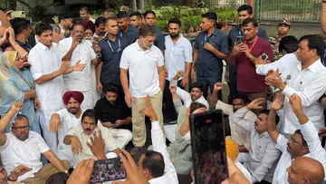 Congress Protest in Jantar mantar
