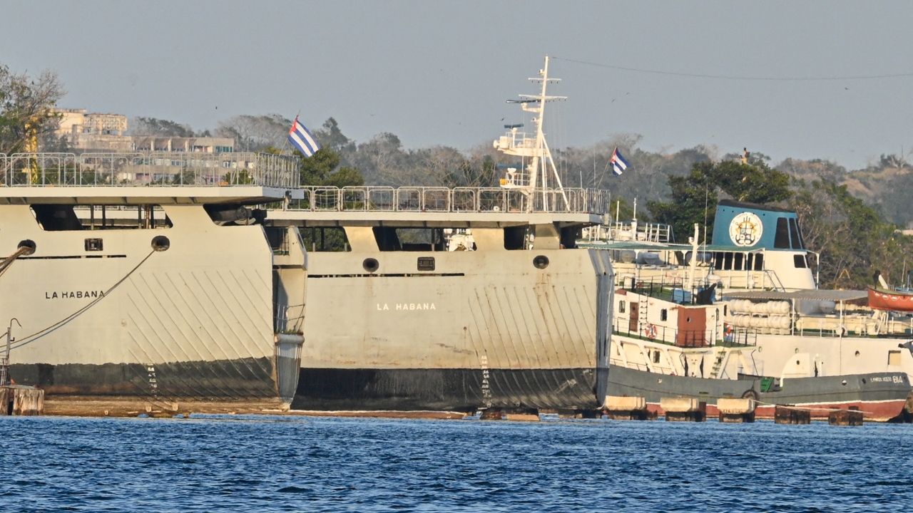 Cuban coast guard ships