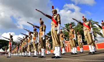 കേരളം, പുതുച്ചേരി അഗ്നിരക്ഷാസേന സംയുക്ത പാസിങ്  ഔട്ട് പരേഡ്‌   