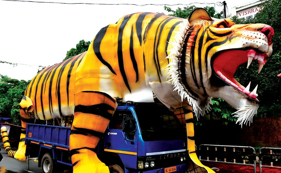 ചക്കാമുക്ക്‌ ദേശത്തിന്റെ പുലിവണ്ടി  
