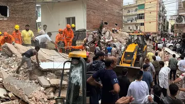 Delhi Building Collapse