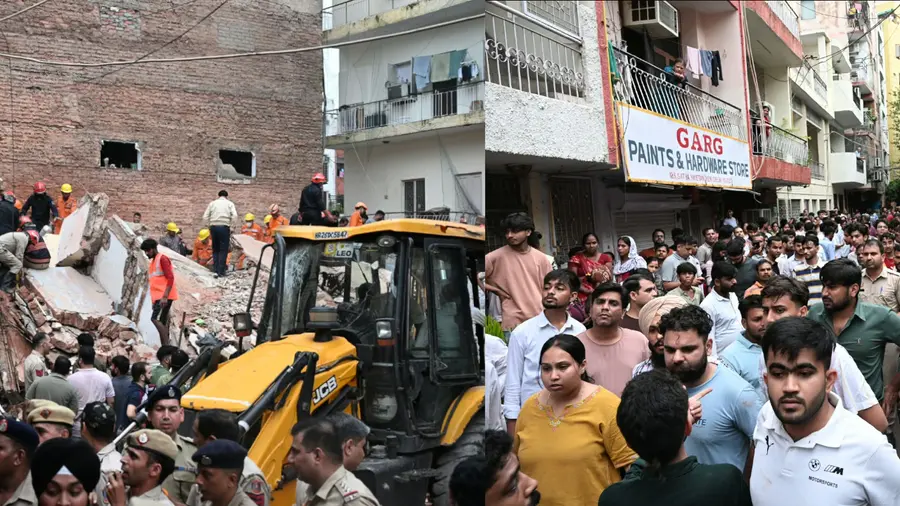 Delhi Building Collapse