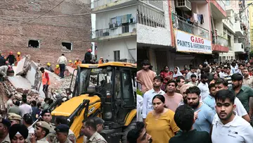 Delhi Building Collapse