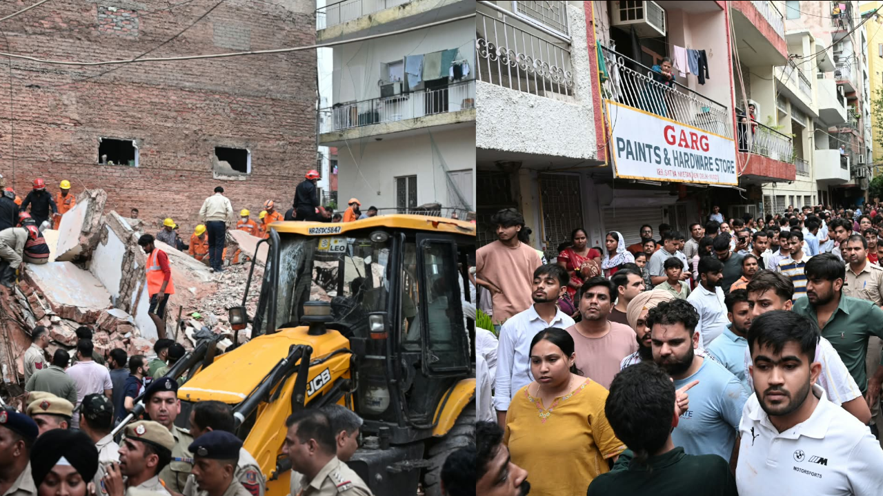 Delhi Building Collapse
