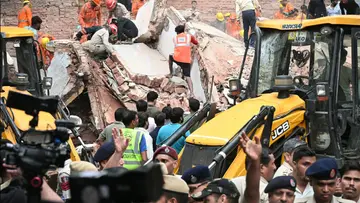 Delhi Building Collapse