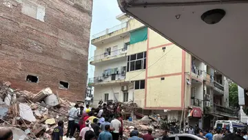 Delhi Building Collapse