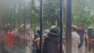 Delhi Police Unleash Violence at Surjeet Bhawan