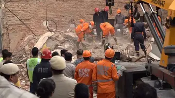 Delhi building collapse