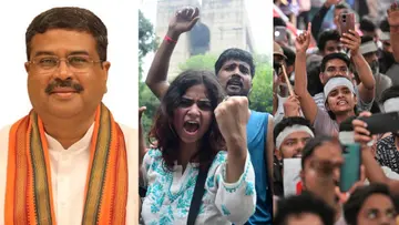 Dharmendra Pradhan jantar mantar Protest