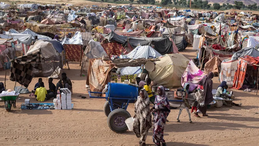 Displaced Sudanese Sudan