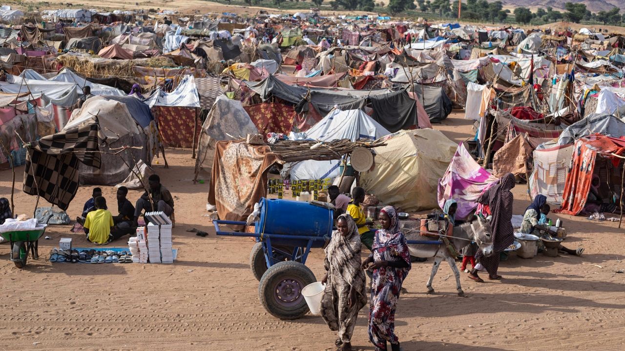 Displaced Sudanese Sudan