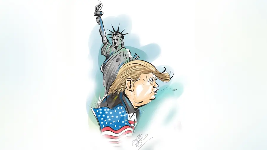 Donald Trump Cartoon