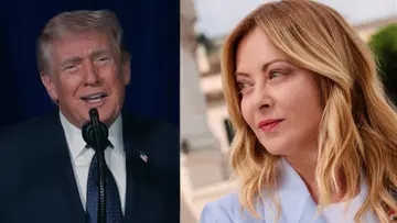 Donald Trump Giorgia Meloni