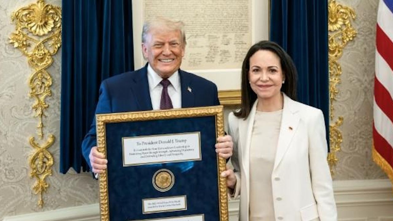 Donald Trump María Machado